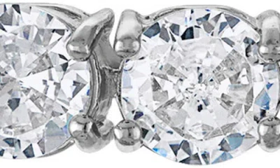 Fzn Cubic Zirconia Bracelet In Silver