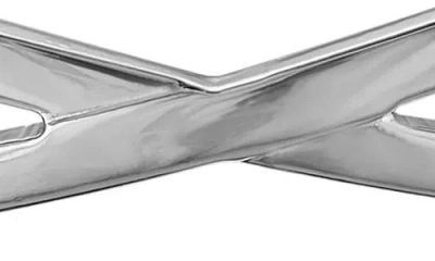 Fzn Sterling Silver Cuff Bracelet In Silver