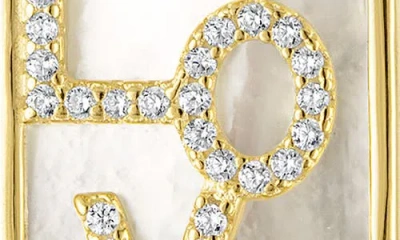 Fzn Love Toggle Pendant Necklace In Gold