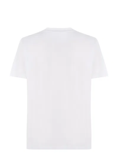 Golden Goose Logo Print Cotton T Shirt In Black