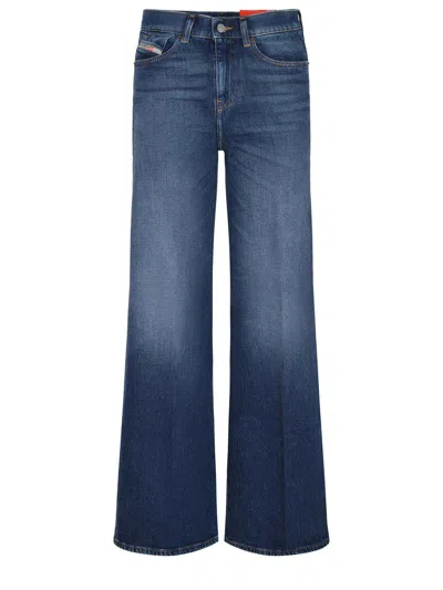 Diesel Jeans  Woman Color Denim In Blue