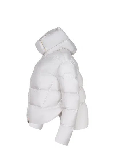 Pinko 'giza' Down Jacket In White