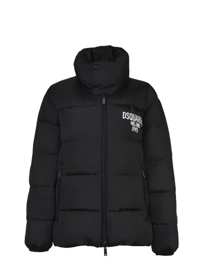 Dsquared2 Jacket In Black
