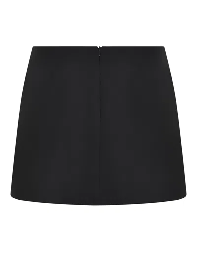 Pinko Memory Mini Skirt In Black
