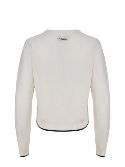 Pinko "stromboli" Cardigan In White