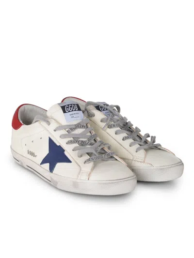 Golden Goose Superstar Multicolor Low Top Sneakers With Logo Patch On The Tongue And Contrasting Heel With Logo L In Animal Print