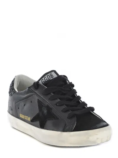 Golden Goose Sneakers Golden Gooose "super Star" In Black