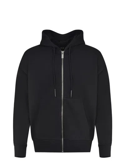 44 Label Group Cotton Sweatshirt With Logo In Black