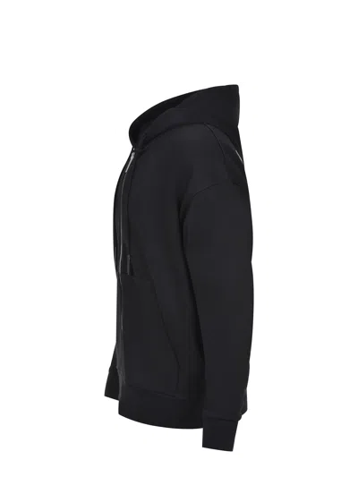 44 Label Group Cotton Sweatshirt With Logo In Black