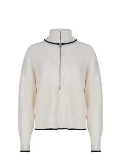 Pinko "folegandros" Sweater In Neutral