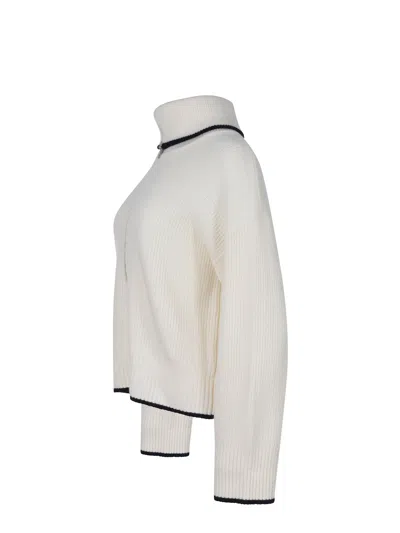 Pinko "folegandros" Sweater In Neutral