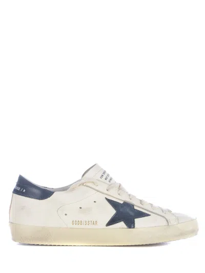 Golden Goose Deluxe Brand Men Multicolor Leather Super Star Sneakers In Black