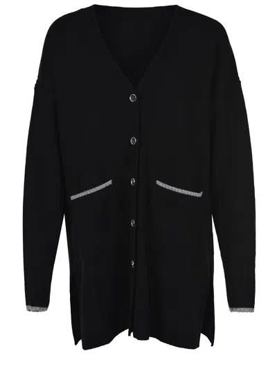 Pinko Sweaters Black In Black