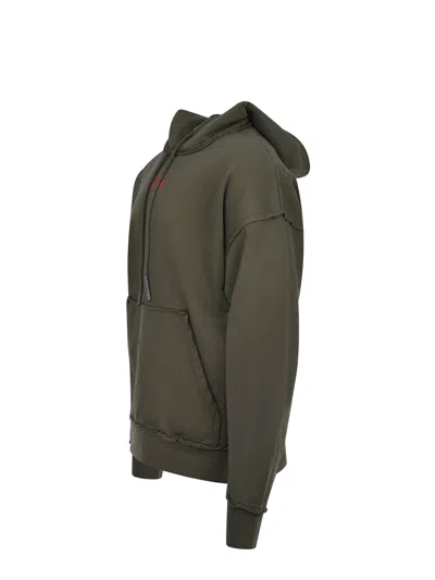 44 Label Group Faded Green Hoodie In Green