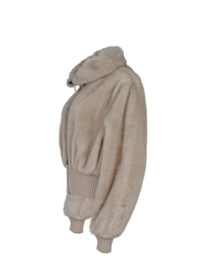 Pinko "bagels" Jacket In Brown