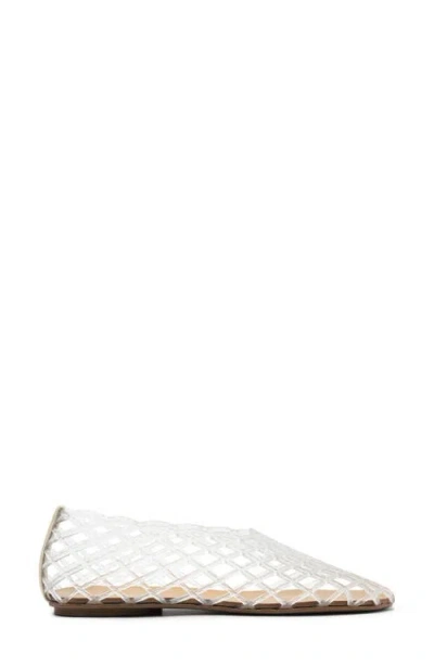 Arezzo Jada Jelly Ballet Flat In Multi