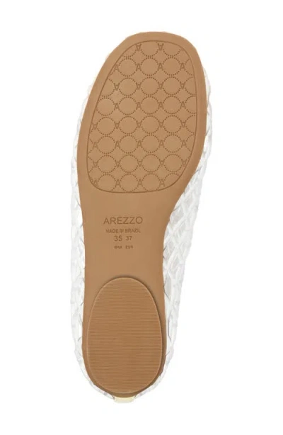 Arezzo Jada Jelly Ballet Flat In Multi
