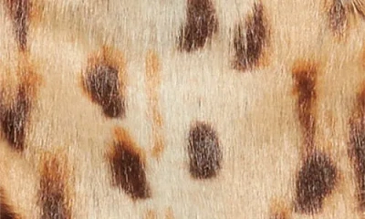 Martine Rose Y Front Faux Fur Briefs In Animal Print