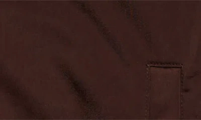 Martine Rose Shrunken Track Jacket In Brown