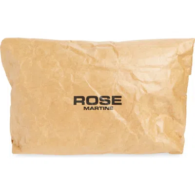 Martine Rose Fold Over Bag In Nude
