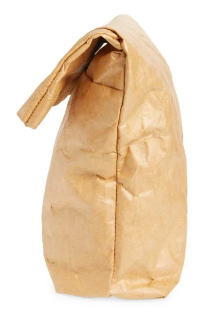 Martine Rose Fold Over Bag In Nude