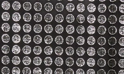 Akris Punto Metallic Dot Long-sleeve Blouse In Silver