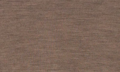 John Smedley Marcus Virgin Wool Crewneck Sweater In Brown