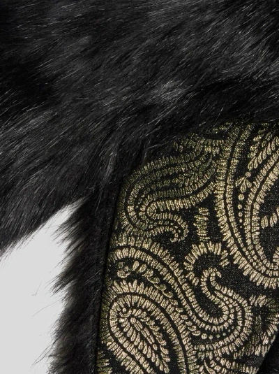 Etro Braided Cords Collar In Black