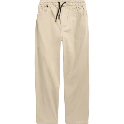 Volcom Kids' Freazy Elastic Waist Pants In Neutral