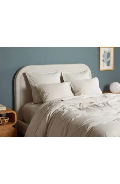 Parachute Percale Duvet Cover In Gray