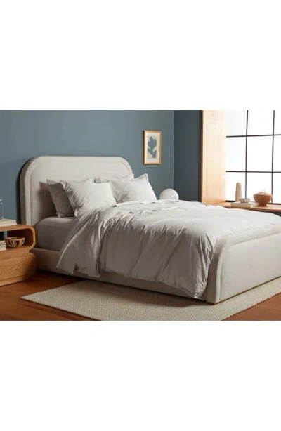 Parachute Percale Duvet Cover In Gray