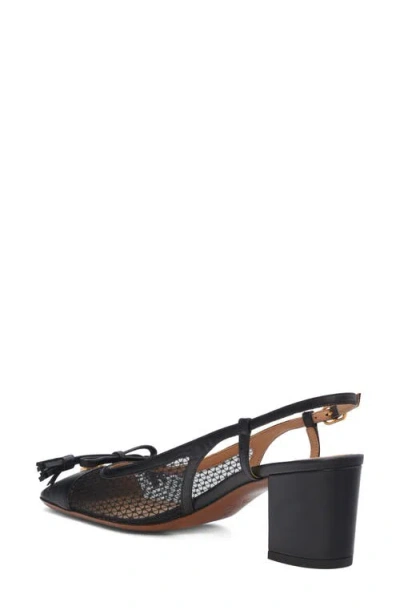 Valentino Garavani Valet Du Roi Slingback Pump In Black