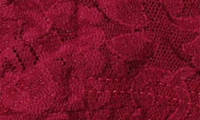 Hanky Panky Gingerbread House Low Rise Thong In Red