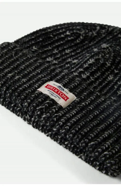 Brixton Altered Threads Mélange Beanie In Gray