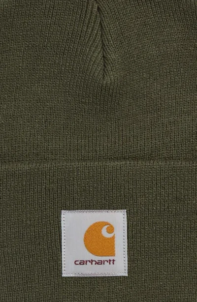 Carhartt Work In Progress Watch Beanie In Green