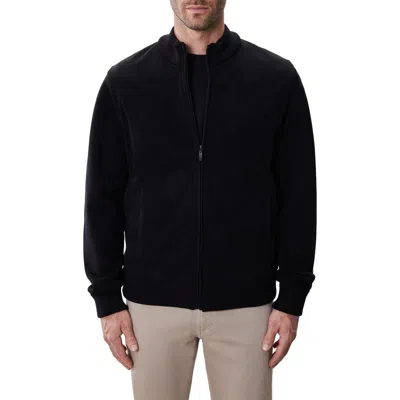 Robert Barakett Roydon Hybrid Corduroy Jacket In Black