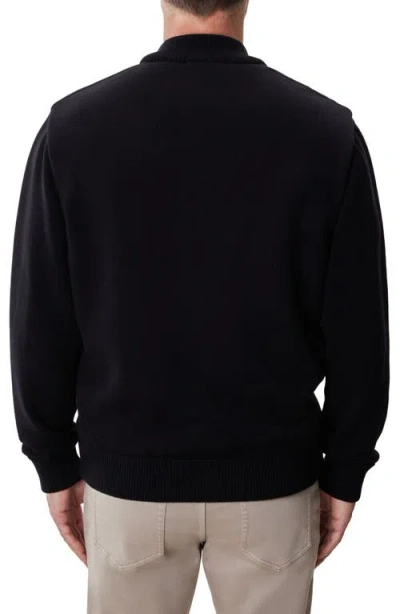 Robert Barakett Roydon Hybrid Corduroy Jacket In Black