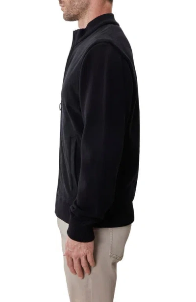 Robert Barakett Roydon Hybrid Corduroy Jacket In Black