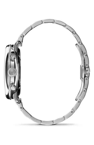 Shinola Canfield Chronograph Bracelet Watch, 43mm In Green