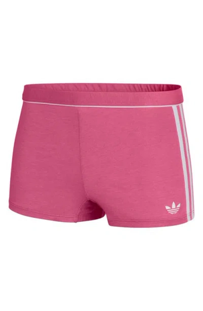 Adidas Originals 3-stripes Boyshorts In Pink