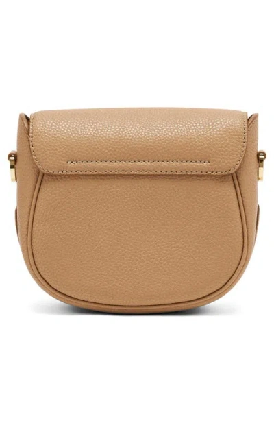 Marc Jacobs The J Marc Pebble Saddle Bag In Nude