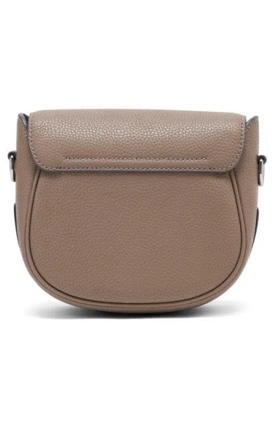 Marc Jacobs The J Marc Pebble Saddle Bag In Neutral