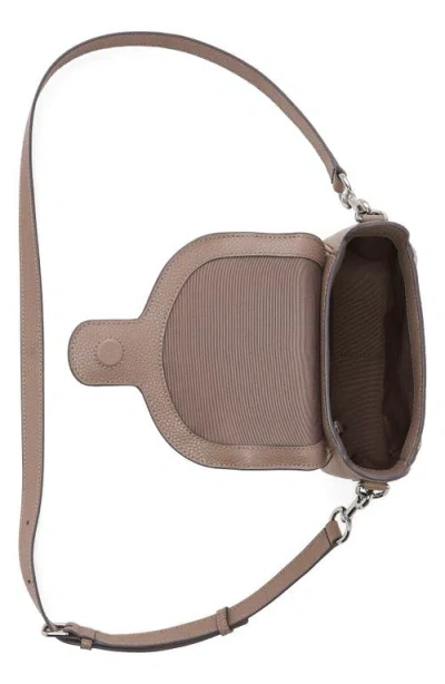 Marc Jacobs The J Marc Pebble Saddle Bag In Neutral