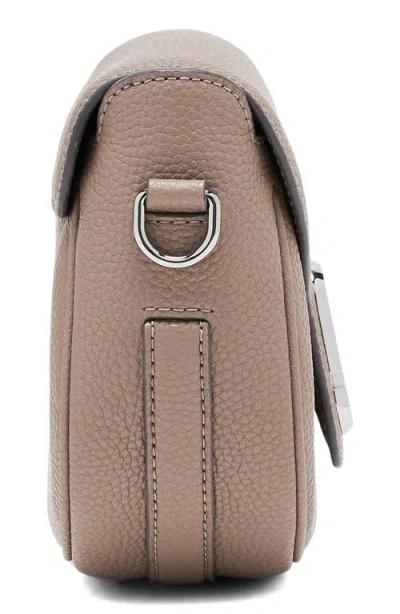 Marc Jacobs The J Marc Pebble Saddle Bag In Neutral