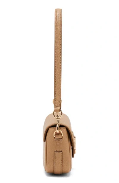 Marc Jacobs The Clover Pebbled Leather Shoulder Bag In Brown