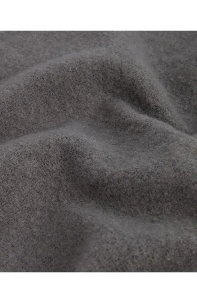 Barbour Brandy Bouclé Scarf In Gray