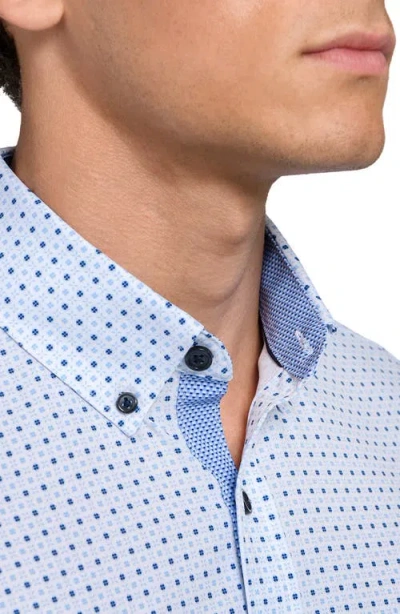 Construct Dash Duo Woven Short Sleeve Basic In Multi