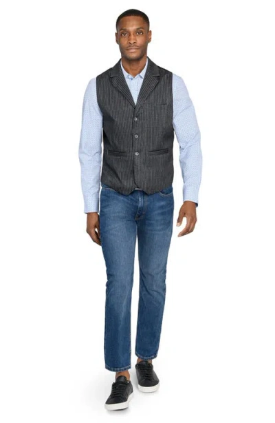 Construct Solid Tailored Vest In Multi