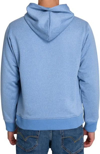 Construct Solid Hoodie In Blue