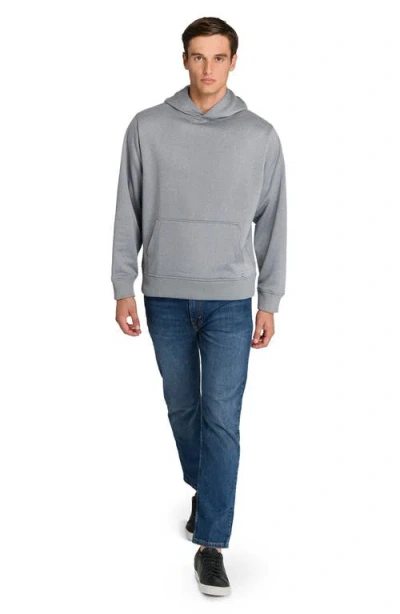 Construct Solid Hoodie In Gray